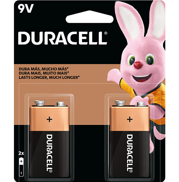 Bateria Alcalina Duracell 9V