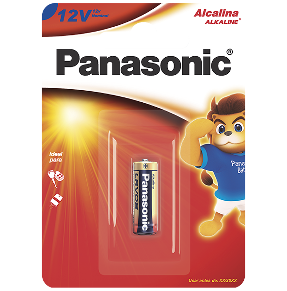 Pilha Alcalina Panasonic LRV08/12V