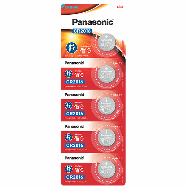 Bateria Litio Panasonic CR2016