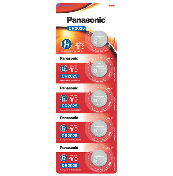 Bateria Litio Panasonic CR2025