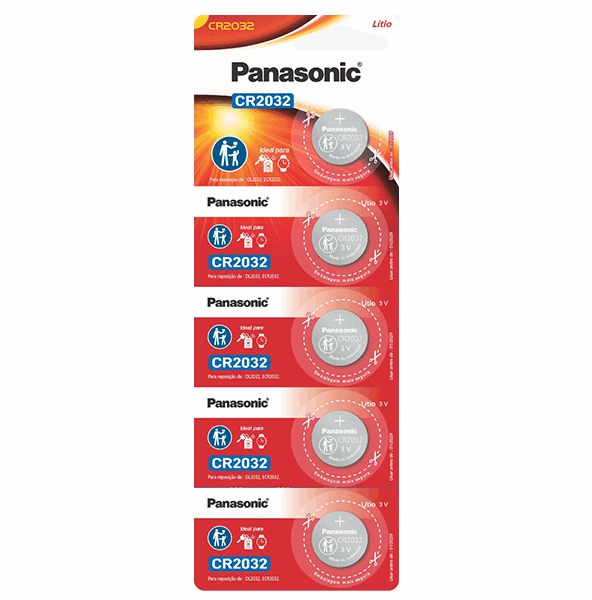 Bateria Litio Panasonic CR2032