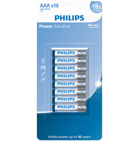 Pilha Alcalina Philips AAA
