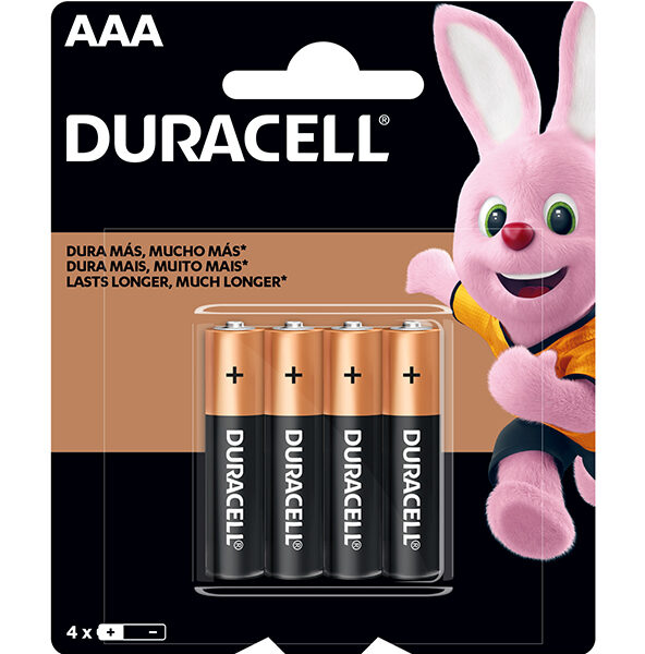 Pilha Alcalina Duracell AAA