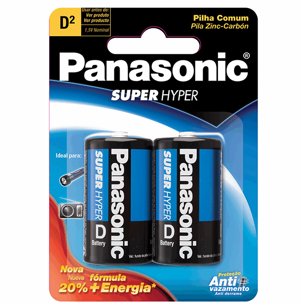 Pilha Comum Panasonic D