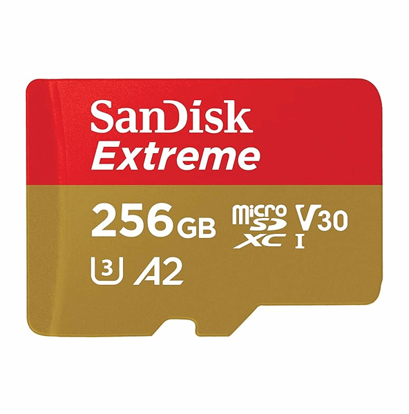 Cartão de Memoria SanDisk Extreme 256 GB