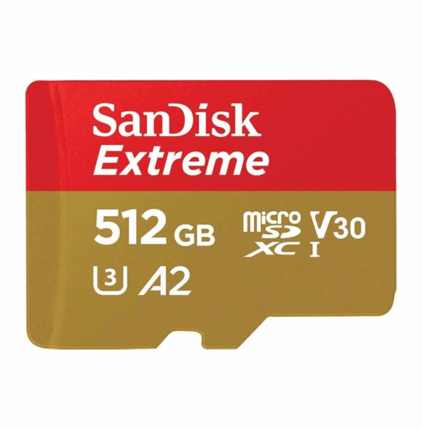 Cartão de Memoria SanDisk Extreme 512 GB